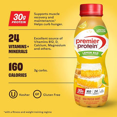 Lemon Bar Protein Shake 11.5 oz (12 PACK)